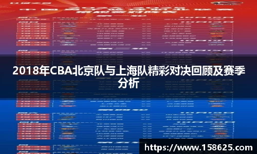 2018年CBA北京队与上海队精彩对决回顾及赛季分析
